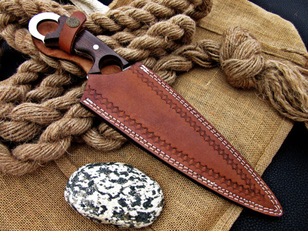 "Handcrafted Stainless Steel Hunting Knife: Precision, Durability, and Performance" - Image 5
