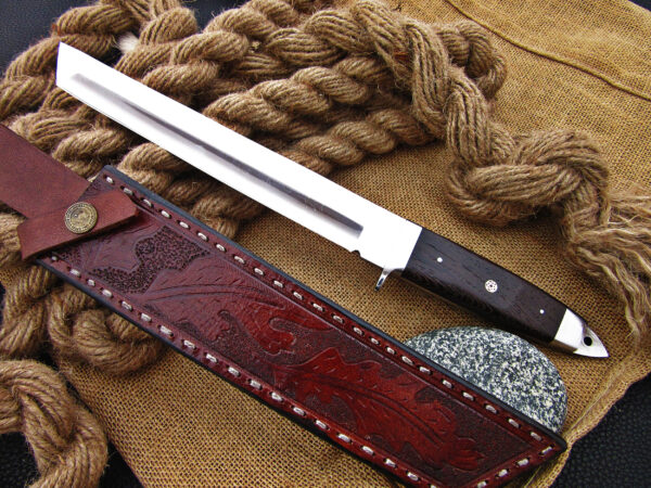 "Unyielding Strength and Precision: Premium Stainless Steel Tanto Knife for Ultimate Performance" - Image 4