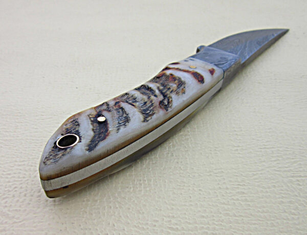Custom Handmade Forge Damascus |Skinner Knife|  | Drop Point Blade| - Image 8