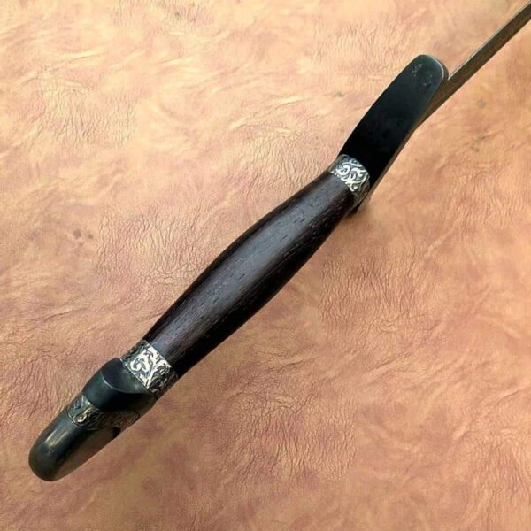 Custom Handmade Forged Damascus Sword - Image 4