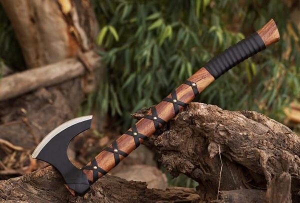 Custom Handmade Viking Axe |Hand forged| |Sharp Edge| - Image 3