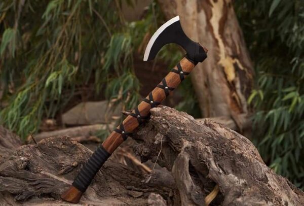Custom Handmade Viking Axe |Hand forged| |Sharp Edge| - Image 4