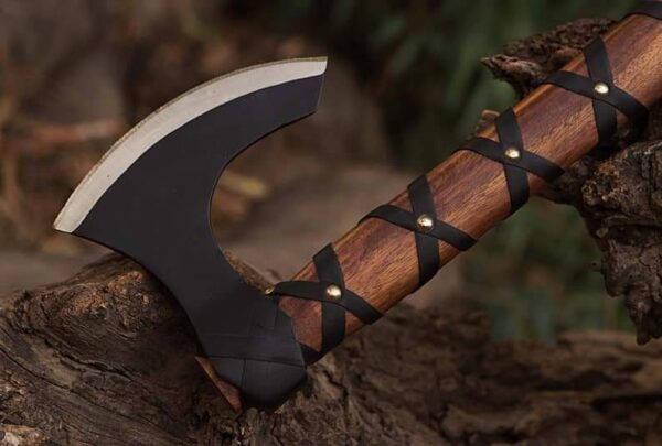 Custom Handmade Viking Axe |Hand forged| |Sharp Edge| - Image 2