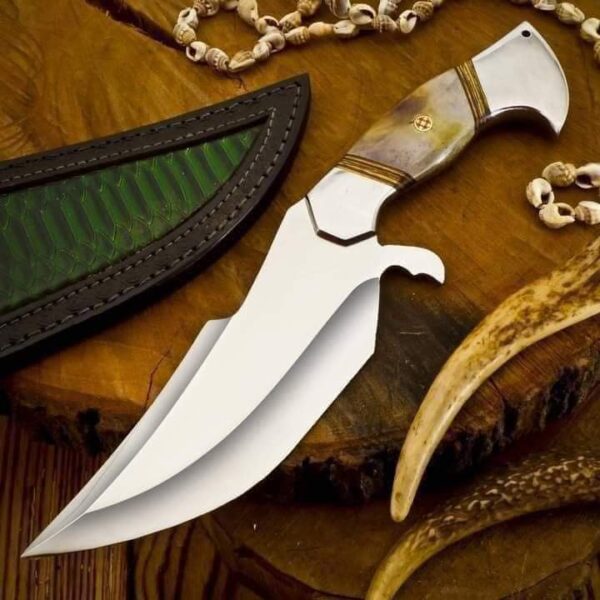 "High-Performance Stainless Steel Hunting Knife – Durable, Sharp, and Built for the Outdoors"