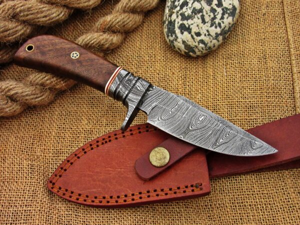 Custom Handmade Forge Damascus |Skinner Knife|