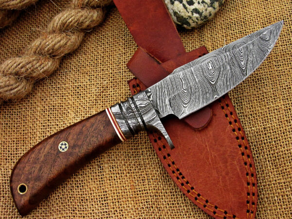 Custom Handmade Forge Damascus |Skinner Knife| - Image 2