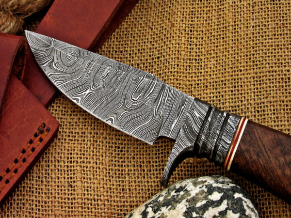 Custom Handmade Forge Damascus |Skinner Knife| - Image 4