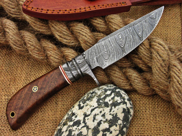Custom Handmade Forge Damascus |Skinner Knife| - Image 6