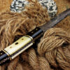 Custom Handmade Forge Damascus |Skinner Knife| |With Leather Sheath| - Image 8
