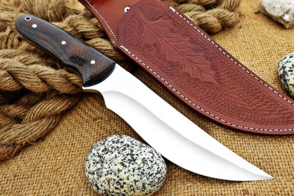 "Handmade Stainless Steel Hunting Knife – Superior Craftsmanship, Precision Edge, and Unmatched Durability for Every Outdoor Adventure" - Image 2