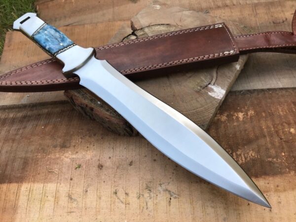 "Elite Edge: Custom Handmade Stainless Steel Dagger Knife with Precision Craftsmanship" - Image 7