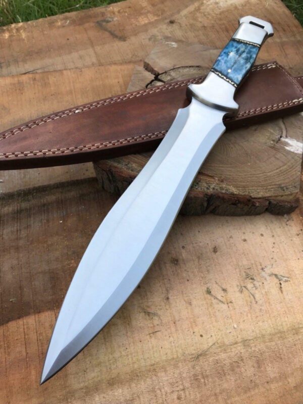 "Elite Edge: Custom Handmade Stainless Steel Dagger Knife with Precision Craftsmanship" - Image 6