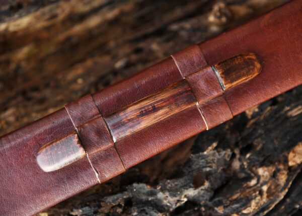 "Handmade High Medieval Knightly Sword with Scabbard: A Symbol of Chivalry and Craftsmanship" - Image 7