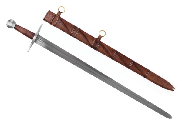 "Handmade Premium Quality Viking Sword with Scabbard: A Masterpiece of Norse Strength and Elegance"