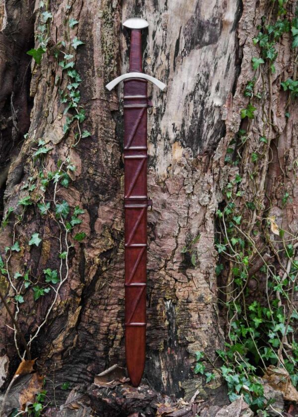 "Handmade Premium Quality Viking Sword with Scabbard: A Legacy of Norse Craftsmanship and Power" - Image 6