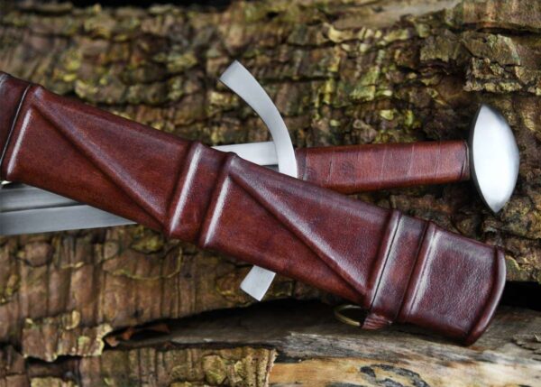 "Handmade Premium Quality Viking Sword with Scabbard: A Legacy of Norse Craftsmanship and Power" - Image 5