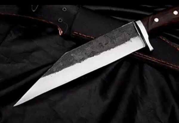 "Experience the perfect blend of ancient craftsmanship and modern durability with our Handmade Stainless Seax Knife, designed for the discerning adventurer." - Image 6