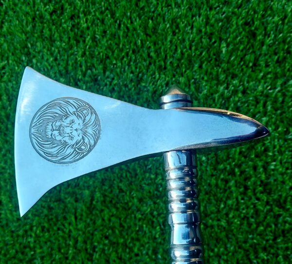 "Crafted for Power and Precision: The Ultimate Handmade Steel Axe Built for Strength and Endurance" - Image 3