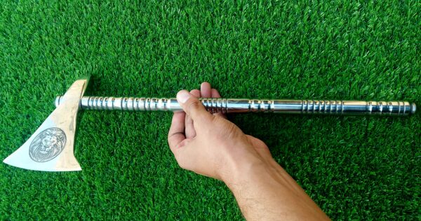"Crafted for Power and Precision: The Ultimate Handmade Steel Axe Built for Strength and Endurance" - Image 4