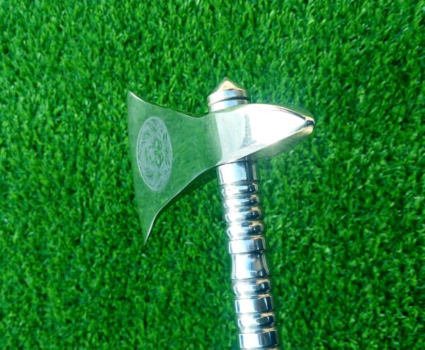 "Crafted for Power and Precision: The Ultimate Handmade Steel Axe Built for Strength and Endurance" - Image 5