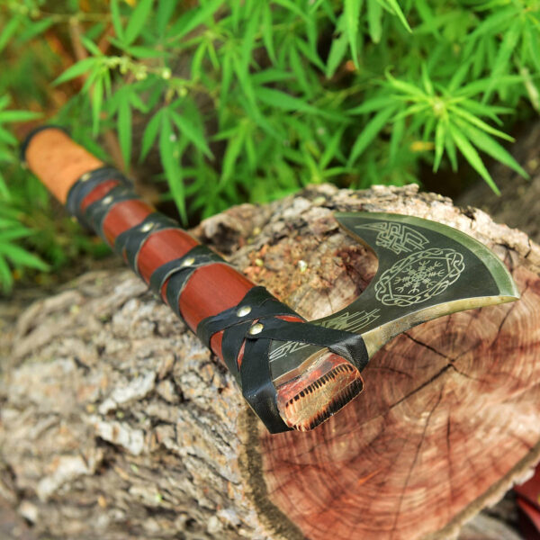 "Viking Fury: Premium Quality Custom Handmade Axe of Unmatched Craftsmanship" - Image 4