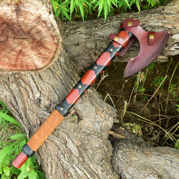 "Viking Fury: Premium Quality Custom Handmade Axe of Unmatched Craftsmanship" - Image 6