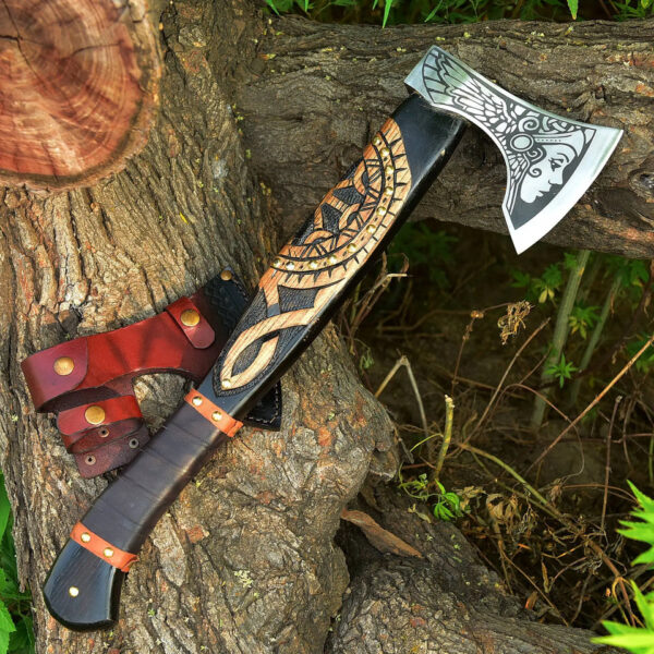 "Forged in Legends: The Premium Quality Custom Handmade Viking Axe of Timeless Power"