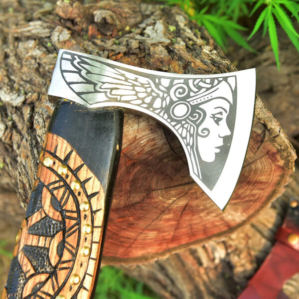 "Forged in Legends: The Premium Quality Custom Handmade Viking Axe of Timeless Power" - Image 2