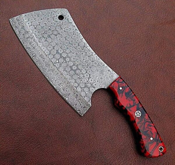"Masterfully Crafted Handmade Damascus Chef Toka Knife – Precision and Elegance in Every Slice" - Image 2