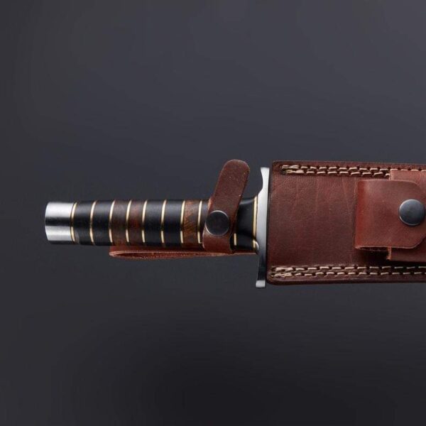 "Exquisitely Handmade Stainless Steel Short Sword – A Fusion of Strength and Precision in Every Swing" - Image 2