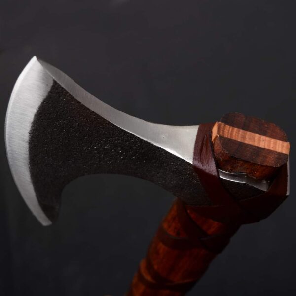 "Handmade Ragnar Lothbrok Viking Axe – A Legendary Weapon of Power and Precision, Inspired by Norse Warrior Tradition" - Image 2