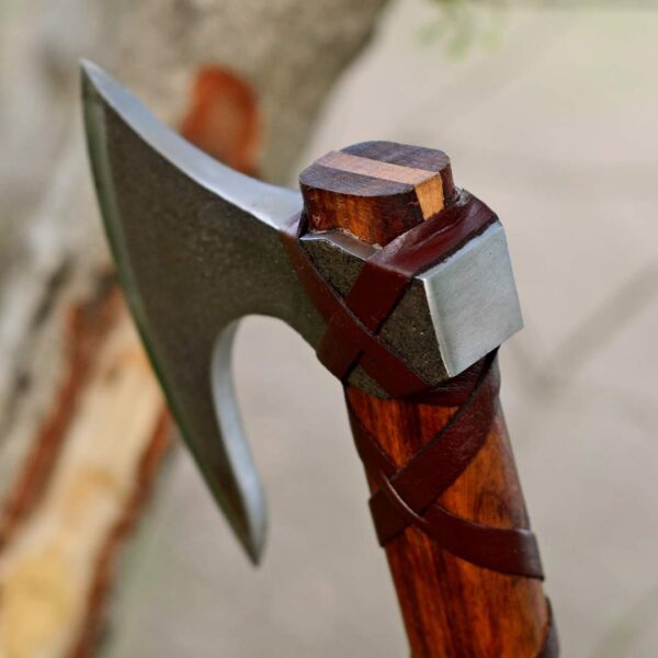 "Handmade Ragnar Lothbrok Viking Axe – A Legendary Weapon of Power and Precision, Inspired by Norse Warrior Tradition" - Image 3