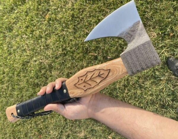 "Premium Handmade Viking Axe – A Legendary Weapon of Norse Heritage, Crafted for Power and Precision" - Image 3