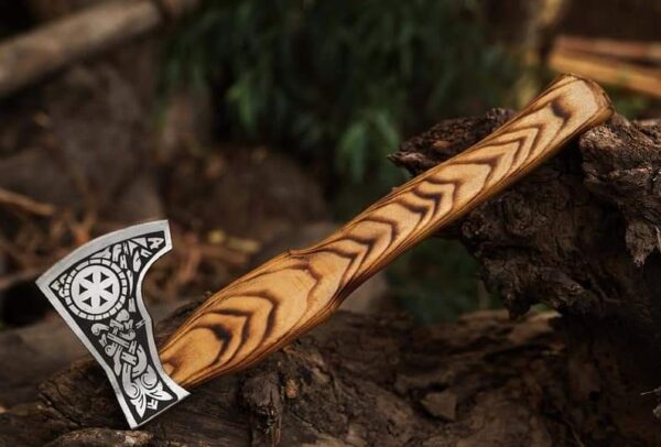 "Premium Handmade Viking Axe – A Timeless Symbol of Norse Power, Crafted for Precision and Strength" - Image 4
