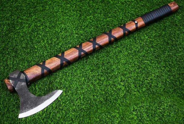 "Premium Handmade Ragnar Viking Axe – A Legendary Weapon of Power, Precision, and Norse Heritage" - Image 3