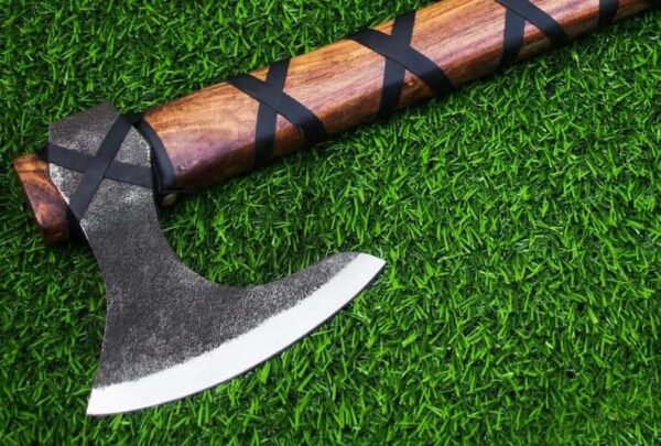 "Premium Handmade Ragnar Viking Axe – A Legendary Weapon of Power, Precision, and Norse Heritage" - Image 2
