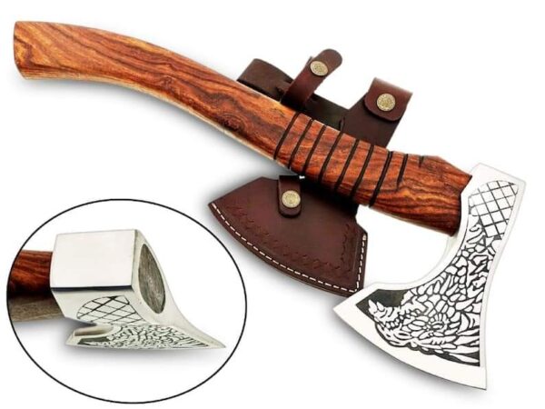 "Crafting Legacy: The Art of Hand-Made Viking Axes, Forged with Ancient Precision"
