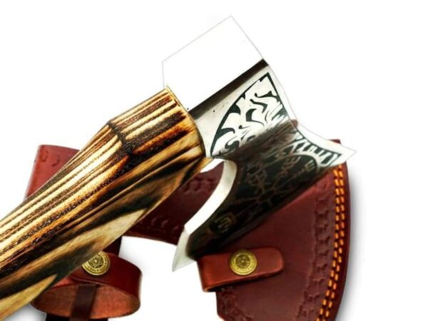 "Echoes of the Norse: Handcrafted Viking Axes Forged for Power and Prestige" - Image 3