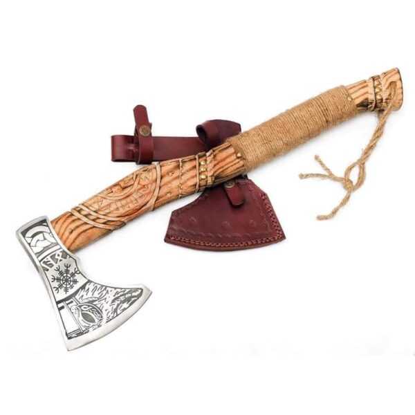 "Forged in Tradition: The Mastery of Handcrafted Viking Axes for the Modern Warrior" - Image 2