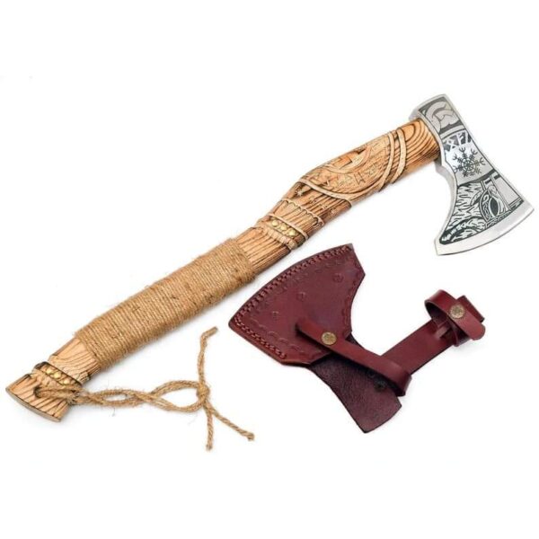 "Forged in Tradition: The Mastery of Handcrafted Viking Axes for the Modern Warrior" - Image 3
