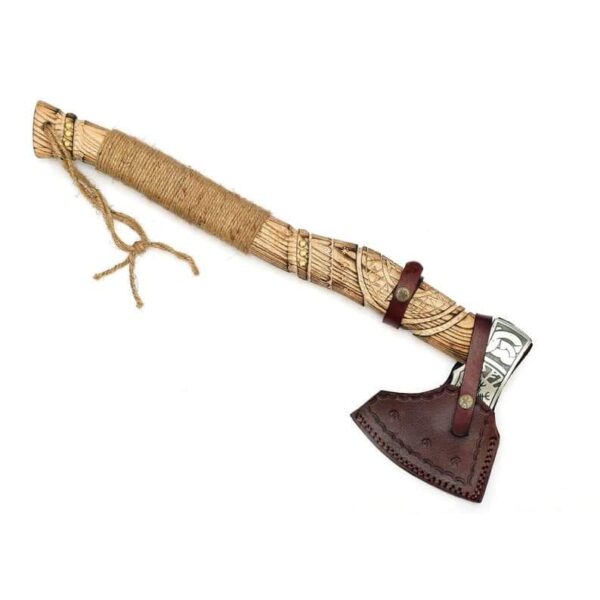 "Forged in Tradition: The Mastery of Handcrafted Viking Axes for the Modern Warrior" - Image 4