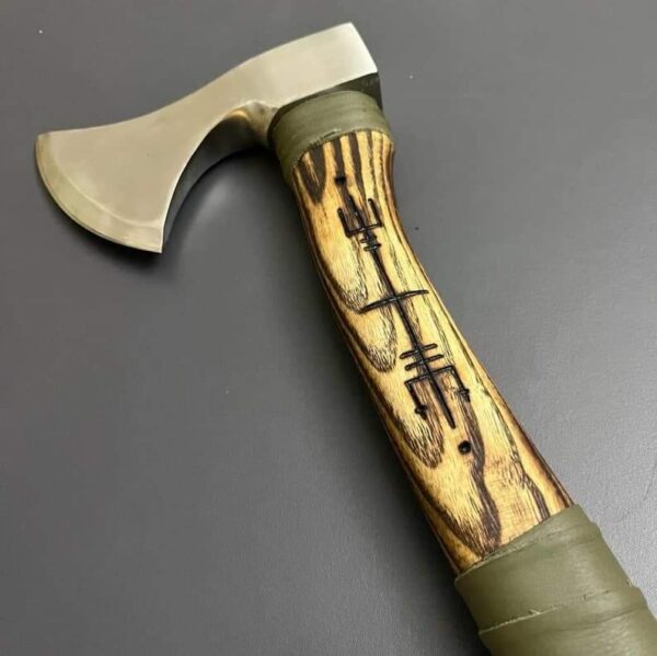 "Handmade Viking Axe – A Timeless Masterpiece of Tradition, Strength, and Expert Craftsmanship" - Image 3