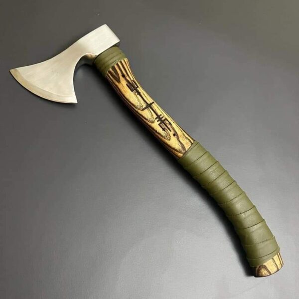 "Handmade Viking Axe – A Timeless Masterpiece of Tradition, Strength, and Expert Craftsmanship" - Image 4