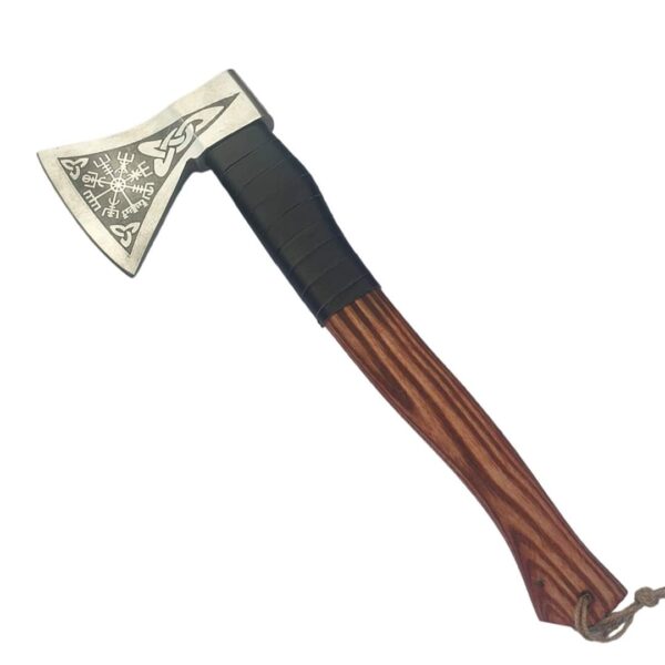 "Handmade Viking Axe – A Fusion of Ancient Craftsmanship and Unmatched Durability"