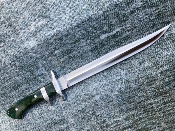 "Exclusive Custom Handmade Full Tang Sub Hilt Fighter Hunting Knife – Unmatched Strength and Performance for the Serious Outdoorsman" - Image 6