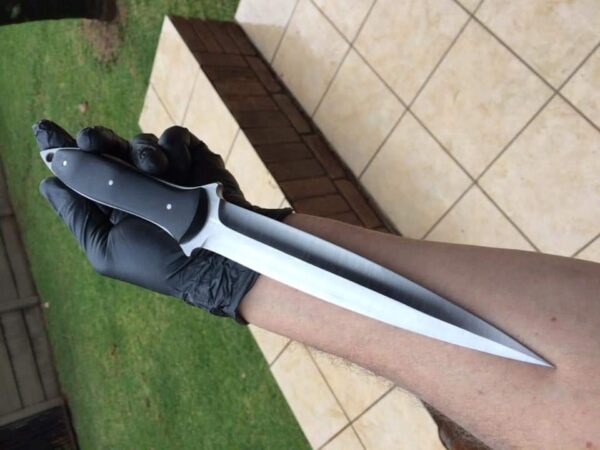 "Custom Handmade Full Tang Dagger Knife – Precision-Engineered for Unmatched Strength, Style, and Performance" - Image 2