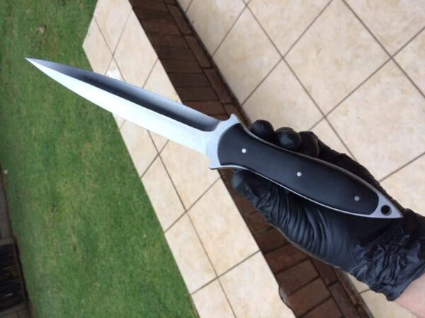 "Custom Handmade Full Tang Dagger Knife – Precision-Engineered for Unmatched Strength, Style, and Performance" - Image 5