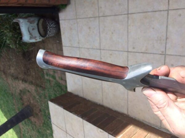 "Custom Handmade Full Tang Dagger Knife with Acid Wash Blade – A Perfect Fusion of Precision, Strength, and Distinctive Aesthetic" - Image 4