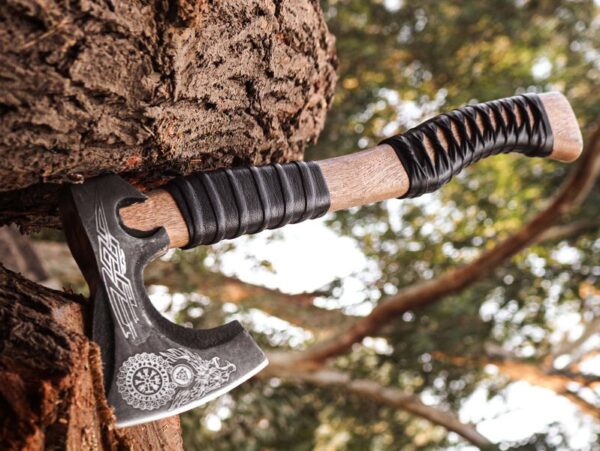 "Handmade Premium Quality Viking Axe: A Perfect Blend of Strength, Craftsmanship, and Tradition"