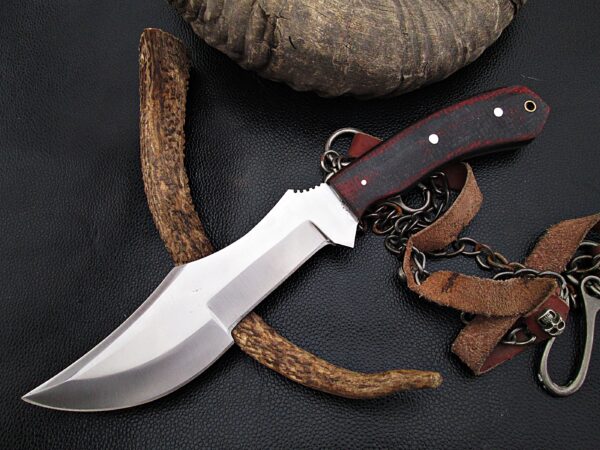 "Precision Crafted Handmade Stainless Steel Tracker Knife – Built for Durability and Performance" - Image 2